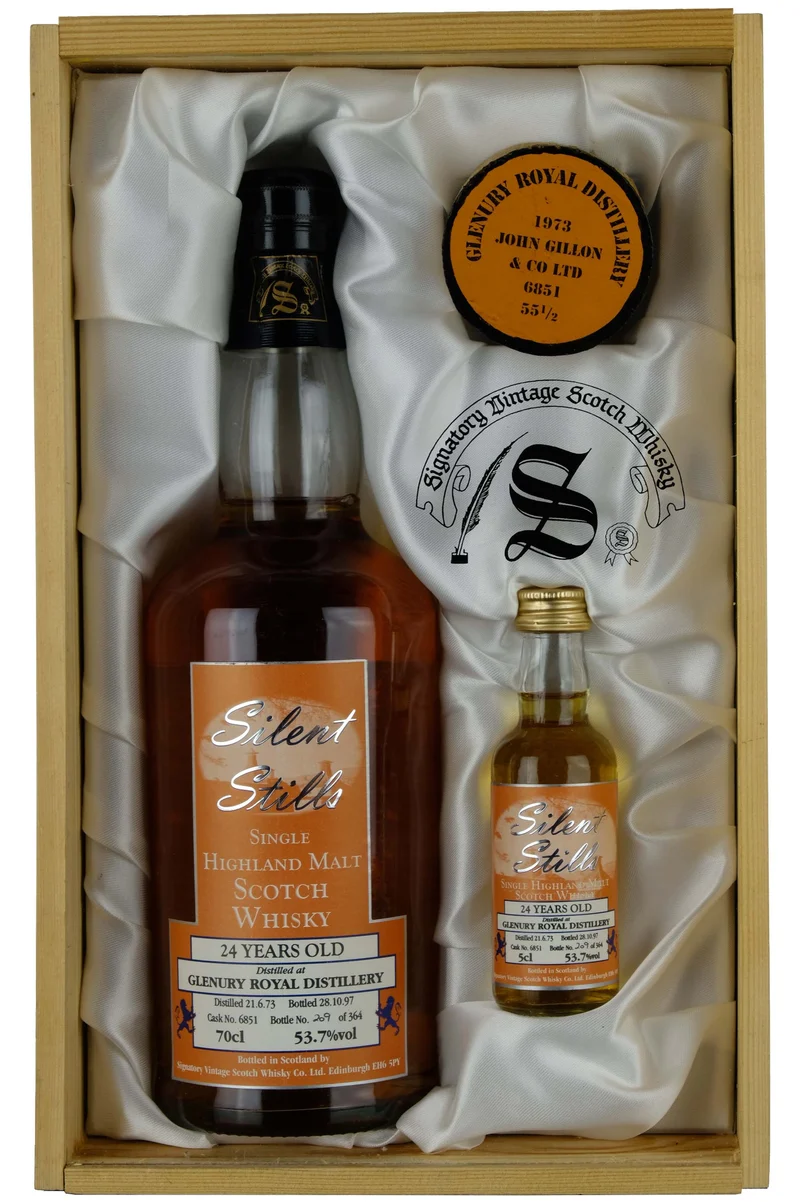 Glenury Royal 1973-1997 | 24 Year Old Signatory Vintage Silent Stills Single Cask 6851