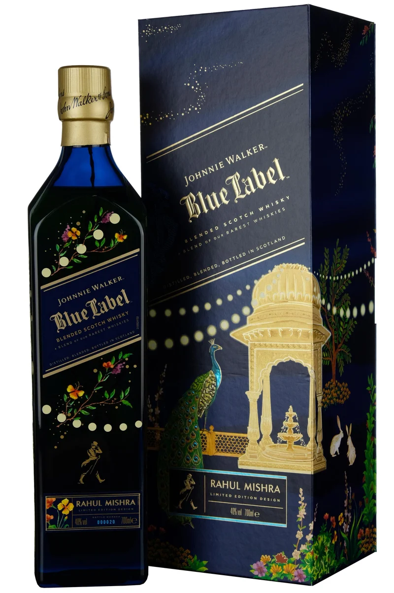 Johnnie Walker Blue Label Rahul Mishra Limited Edition Design 2025