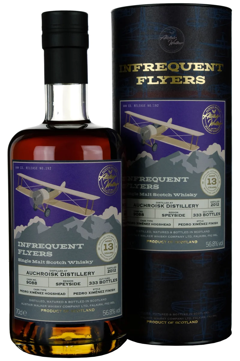 Auchroisk 2012-2026 | 13 Year Old Infrequent Flyers Single Cask 9088