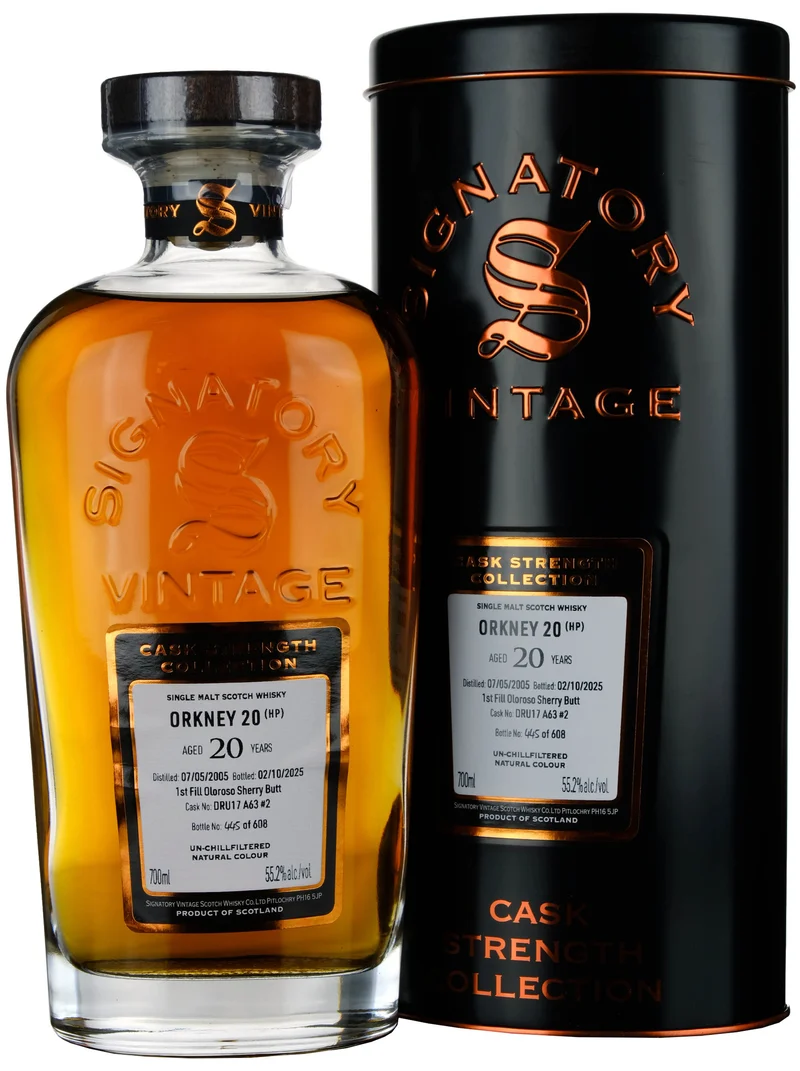 Orkney (HP) 2005-2025 | 20 Year Old Signatory Vintage Cask Strength Collection Single Cask 2