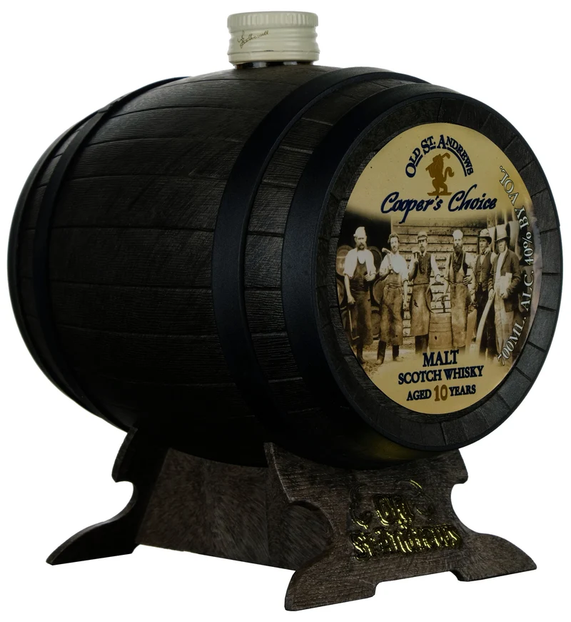 Old St Andrews Cooper's Choice 10 Year Old Barrel Decanter