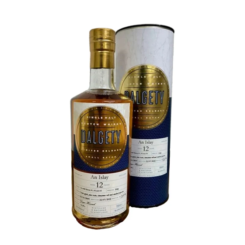 An Islay 12 Year Old Single Malt Whisky Dalgety 51.8%