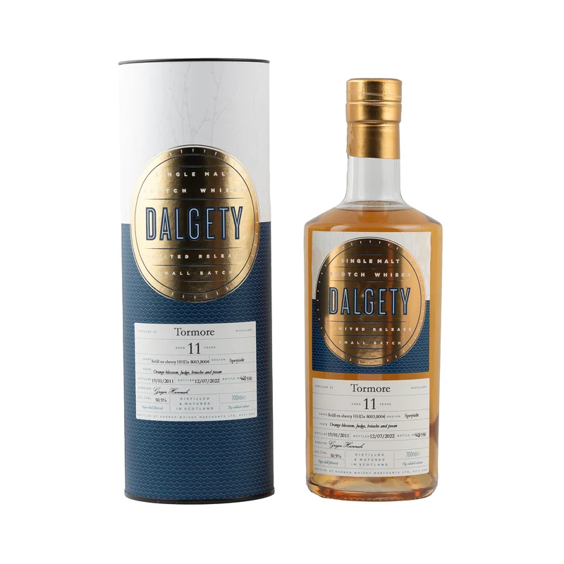Tormore 2011 11 Year Old Single Malt Whisky Dalgety 50.5%