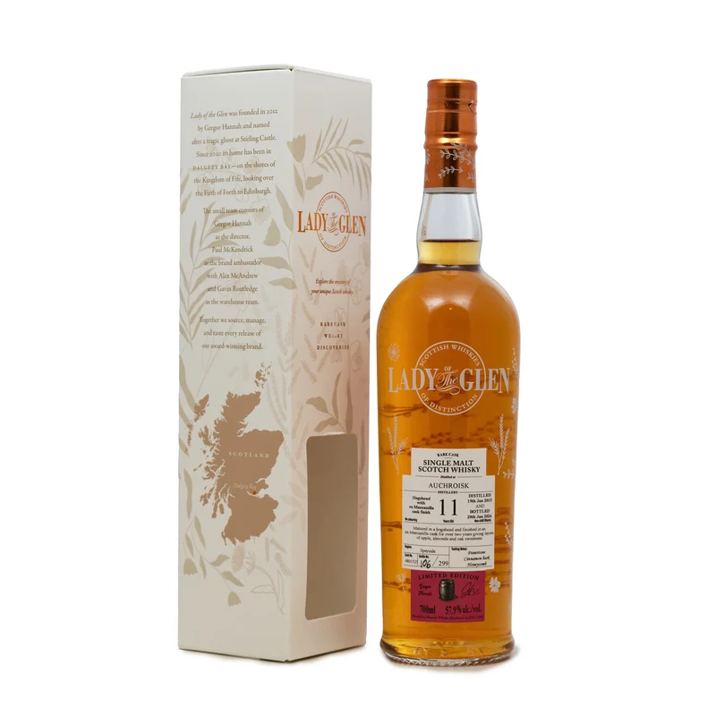 Auchroisk 11 Year Old Hogshead with ex-Manzanilla Finish #801525 57.9%