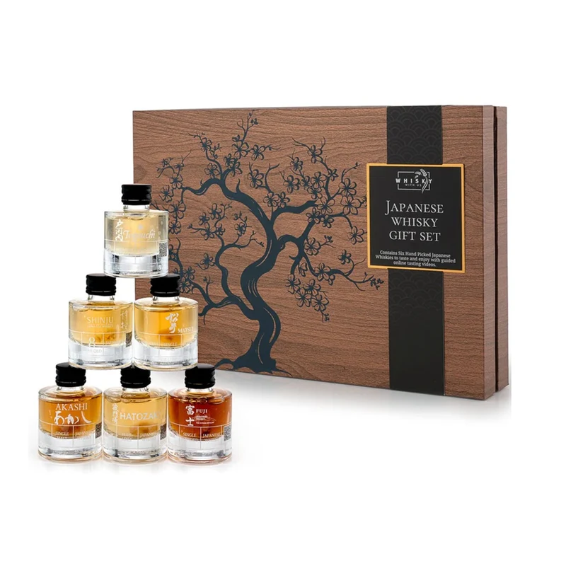 Japanese Whisky Tasting Set – 6 Premium Miniature Japanese Whiskies