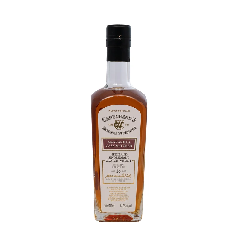 Jura 2009 16 Year Old Manzanilla Cask Single Malt Whisky 58.9%