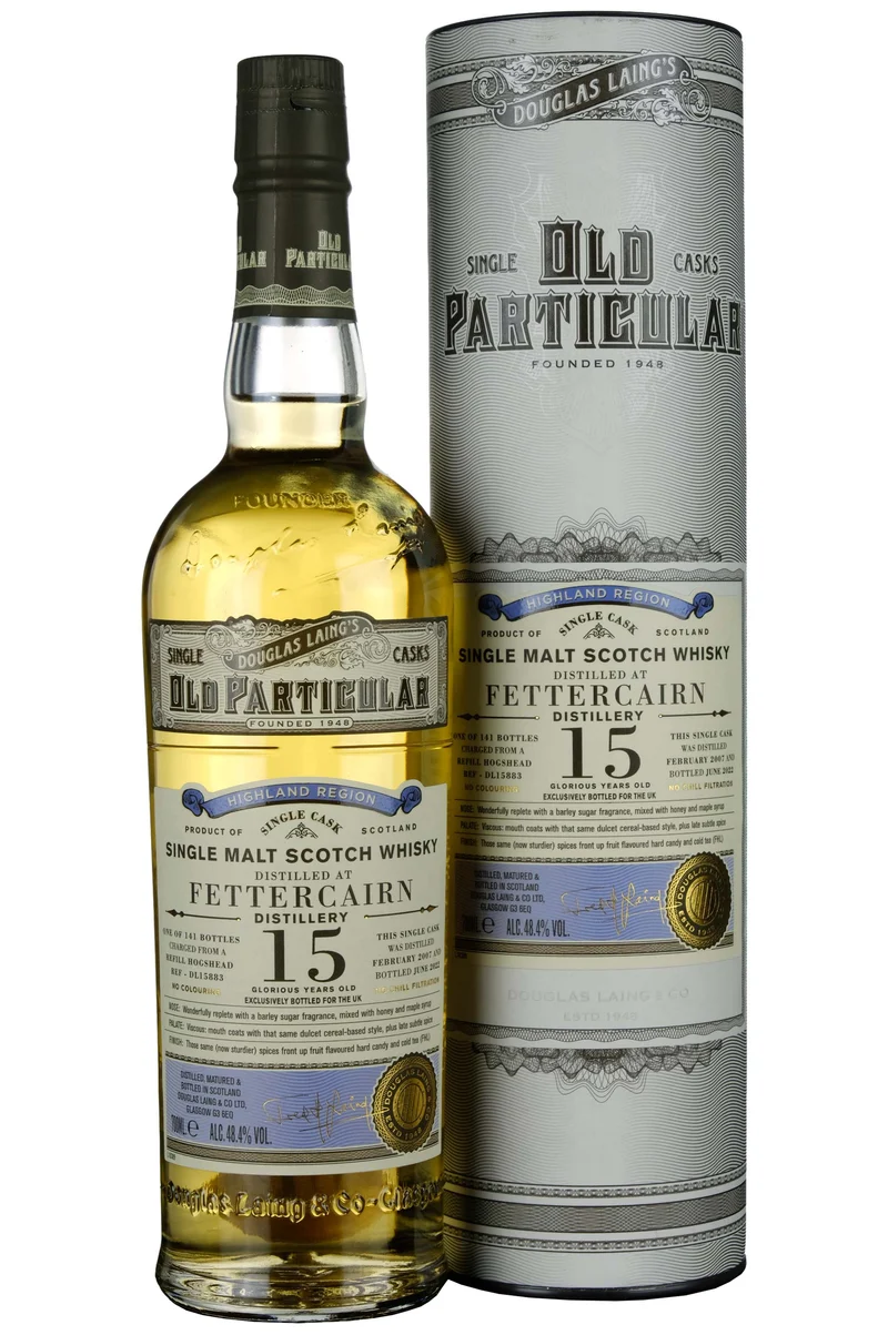 Fettercairn 2007-2022 | 15 Year Old Douglas Laing Old Particular Single Cask DL15883