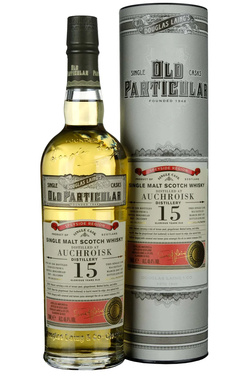Auchroisk 2007-2022 | 15 Year Old Douglas Laing Old Particular Single Cask DL15889