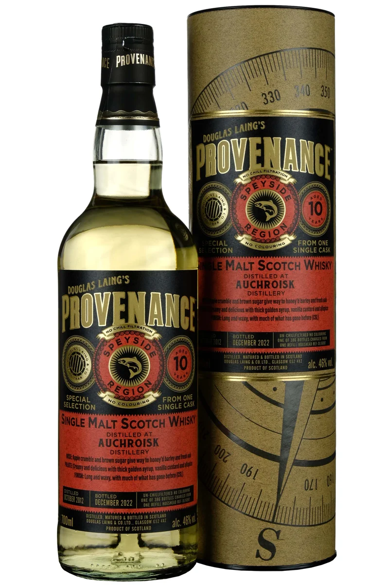 Auchroisk 2012-2022 | 10 Year Old Douglas Laing Provenance Single Cask DL16981