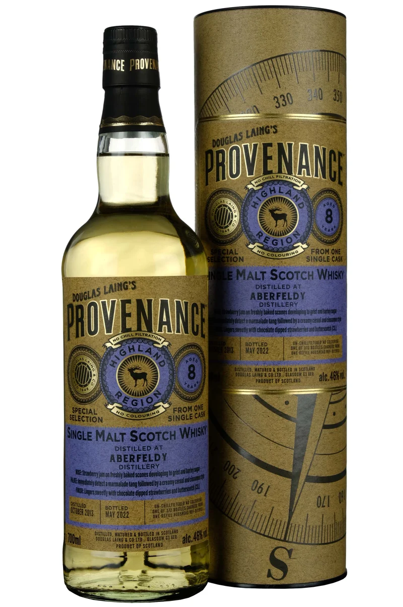 Aberfeldy 2013-2022 | 8 Year Old Douglas Laing Provenance Single Cask DL15832