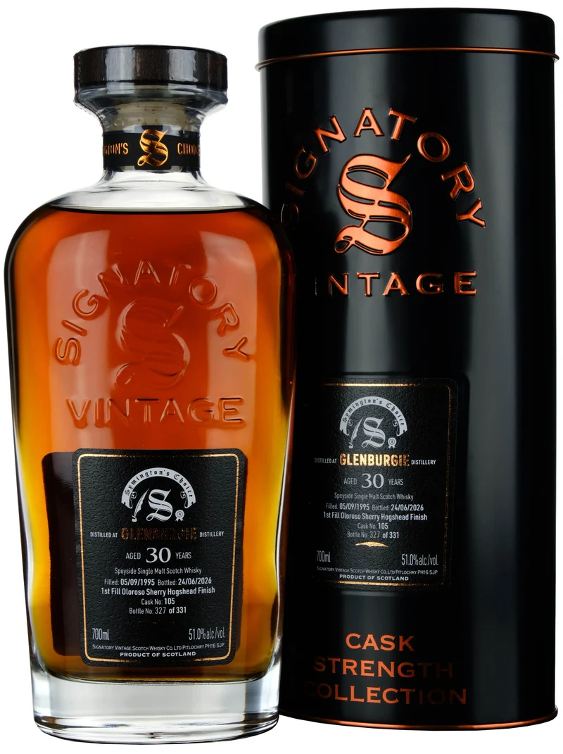 Glenburgie 1995-2026 | 30 Year Old Signatory Vintage Symington's Choice Single Cask 105