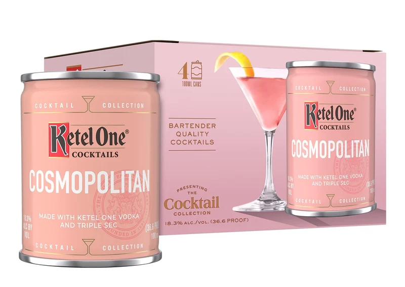 Ketel One Cocktails Cosmopolitan 4 Pack