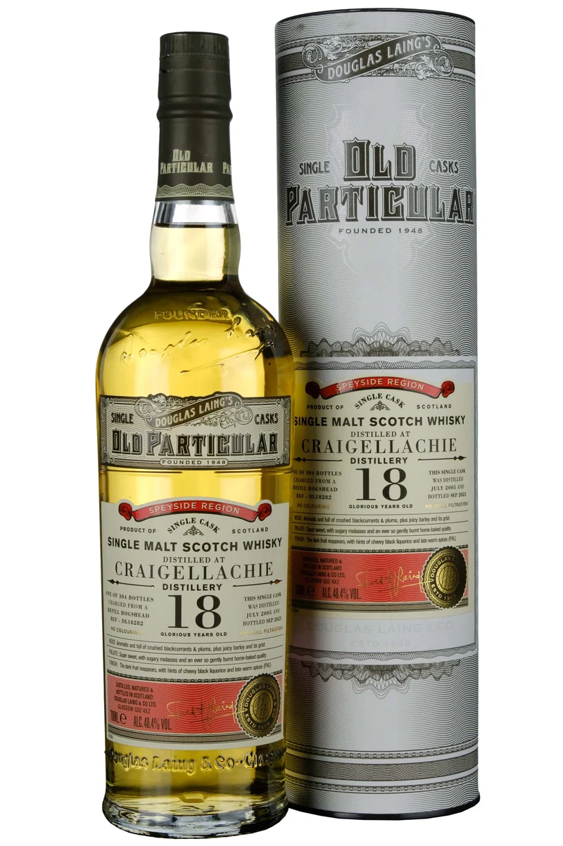 Craigellachie 2005-2023 | 18 Year Old Douglas Laing Old Particular Single Cask DL18282