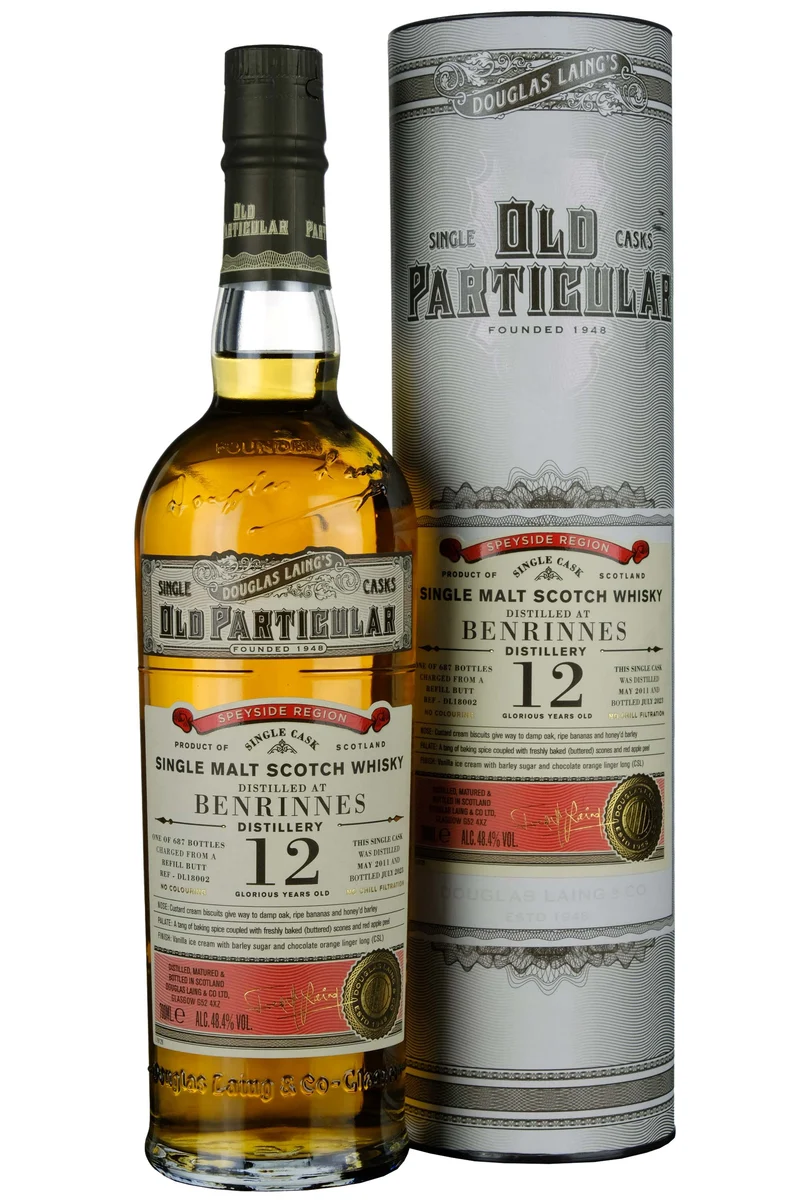Benrinnes 2011-2023 | 12 Year Old Douglas Laing Old Particular Single Cask DL18002