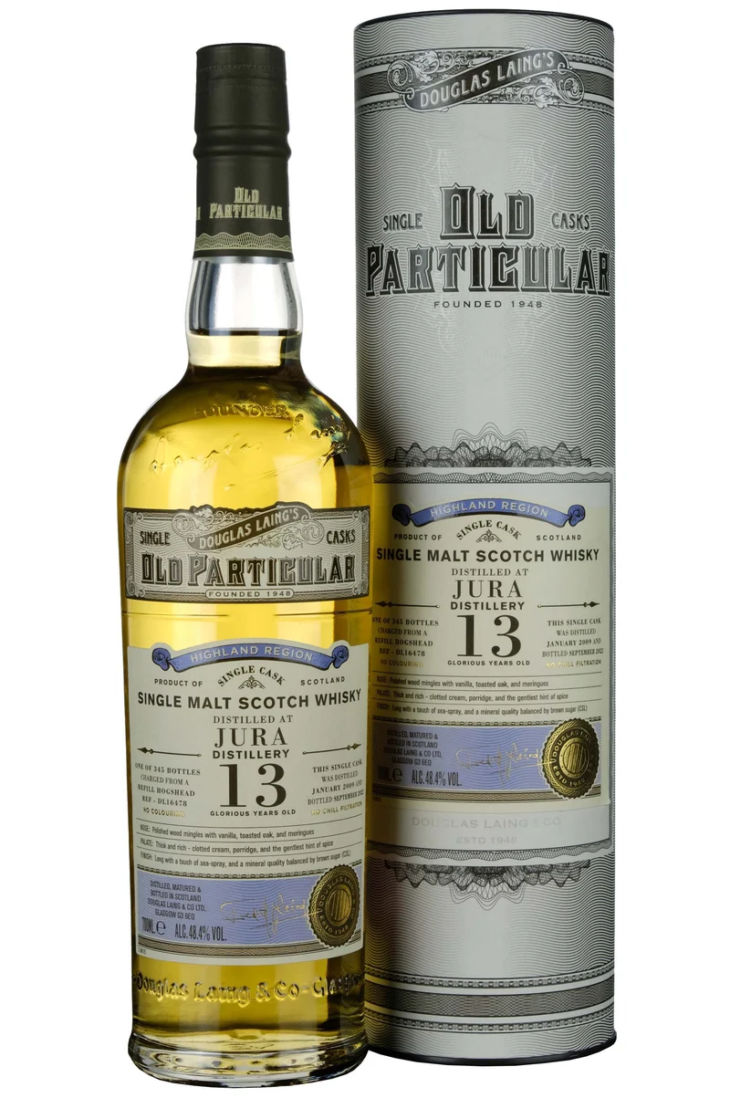 Jura 2009-2022 | 13 Year Old Douglas Laing Old Particular Single Cask DL16478