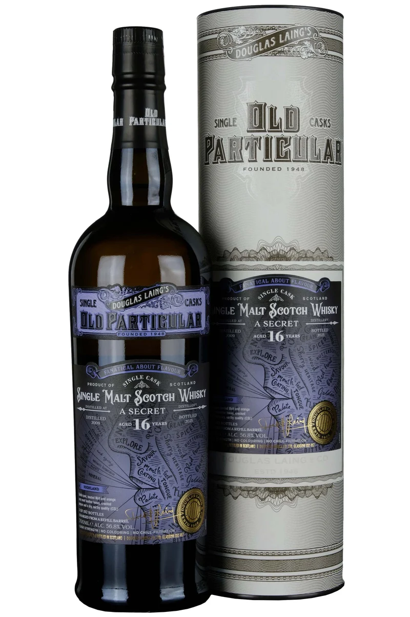 A Secret Highland 2009-2025 | 16 Year Old Douglas Laing Old Particular Single Cask