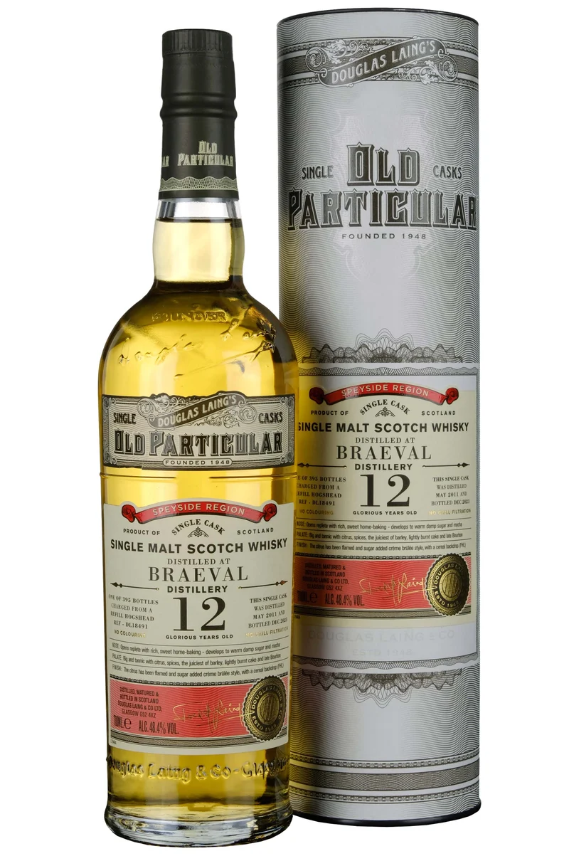 Braeval 2011-2023 | 12 Year Old Douglas Laing Old Particular Single Cask DL18491
