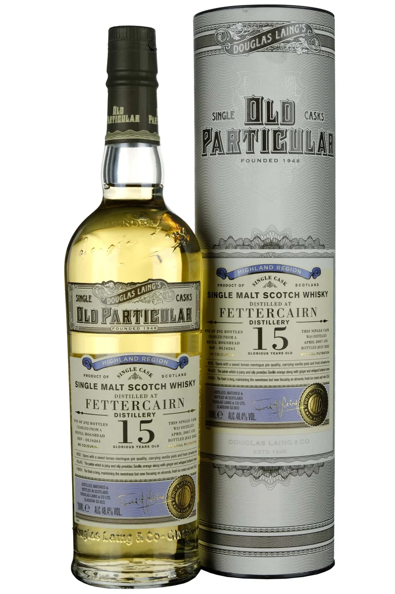 Fettercairn 2007-2022 | 15 Year Old Douglas Laing Old Particular Single Cask DL16261