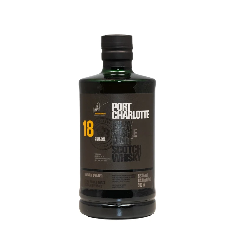 Port Charlotte 18 Year Old Single Malt Whisky 2026 Release 52.3%