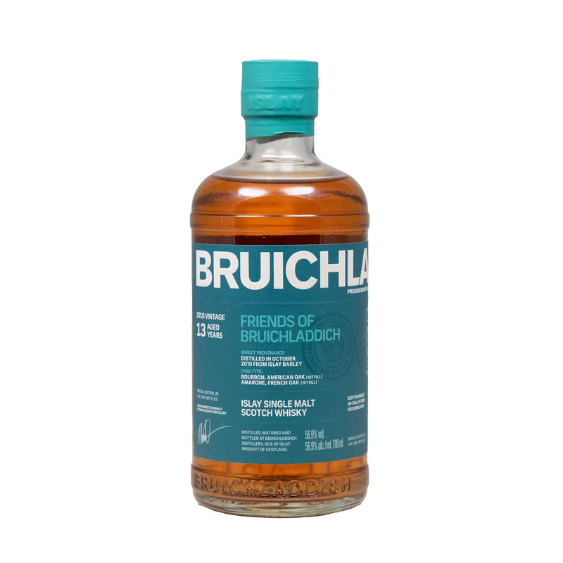 Bruichladdich 2010 13 Year Old Whisky Friends Of Bruichladdich 56.9%