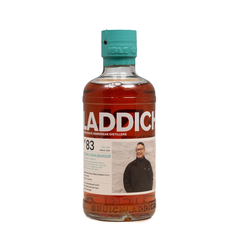 Bruichladdich Valinch No 83 Tulsiraj Shiva Bahadur Single Cask #1539 55.2%