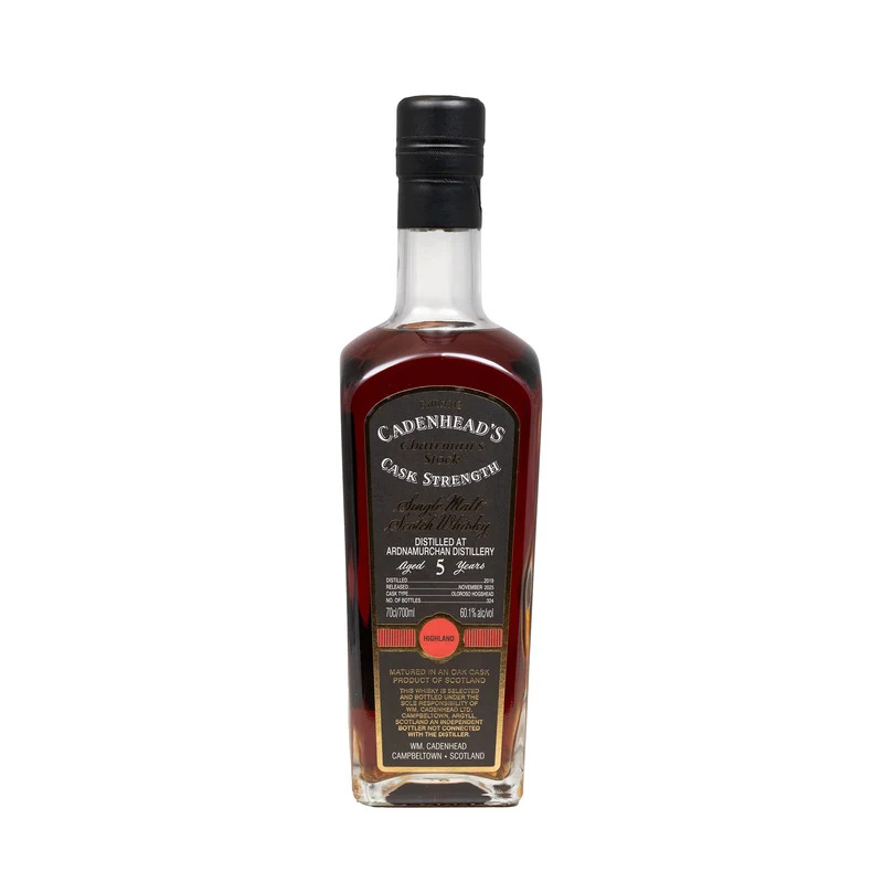 Ardnamurchan 2019 5 Year Old Whisky Oloroso HHD Chairman's Stock 60.1%
