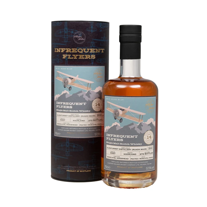 Glenturret 2010 14 Year Old Whisky Moscatel Finish Cask #6357 57.3%