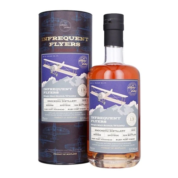 Knockdhu 2012 13 Year Old Ruby Port Finish Single Malt Whisky 57%
