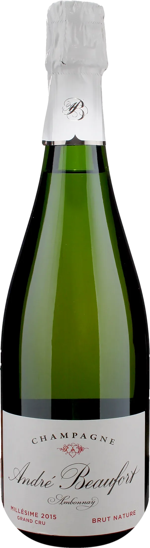 Andre Beaufort Champagne Ambonnay Grand Cru Brut Nature 2015