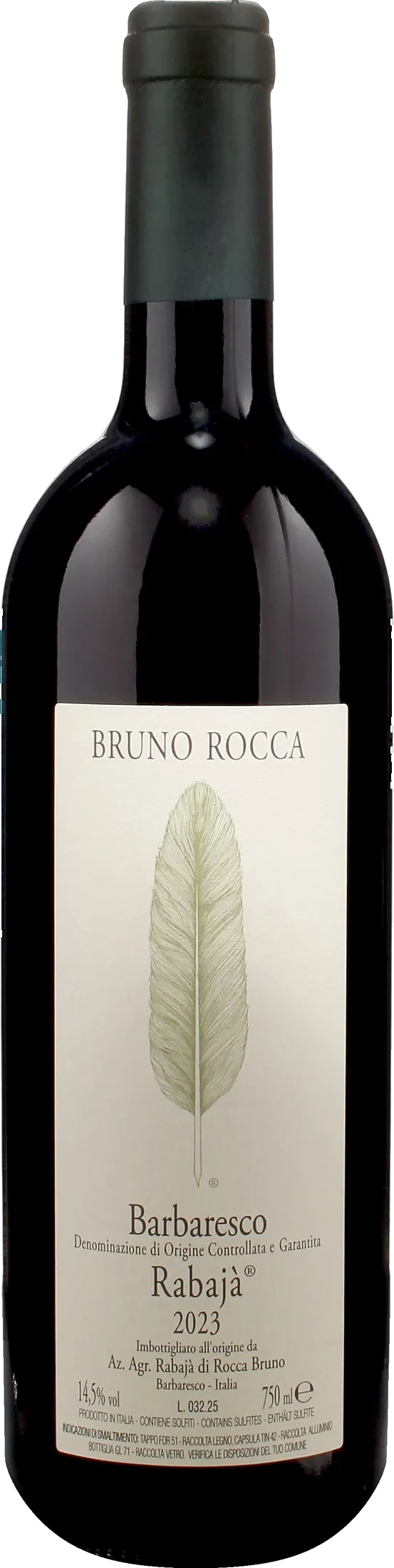 Bruno Rocca Barbaresco Rabaja 2023