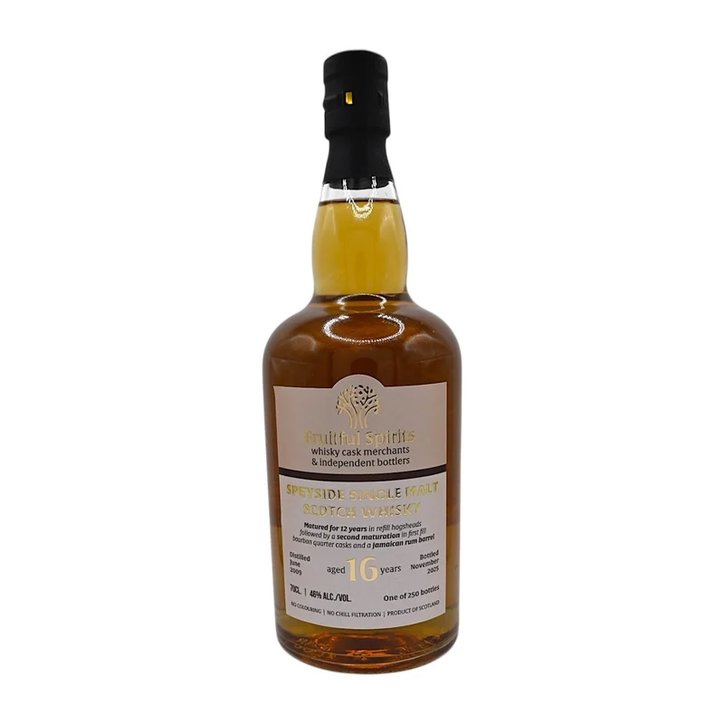 Speyside 16 Year Old Single Malt Whisky Fruitful Spirits 46%
