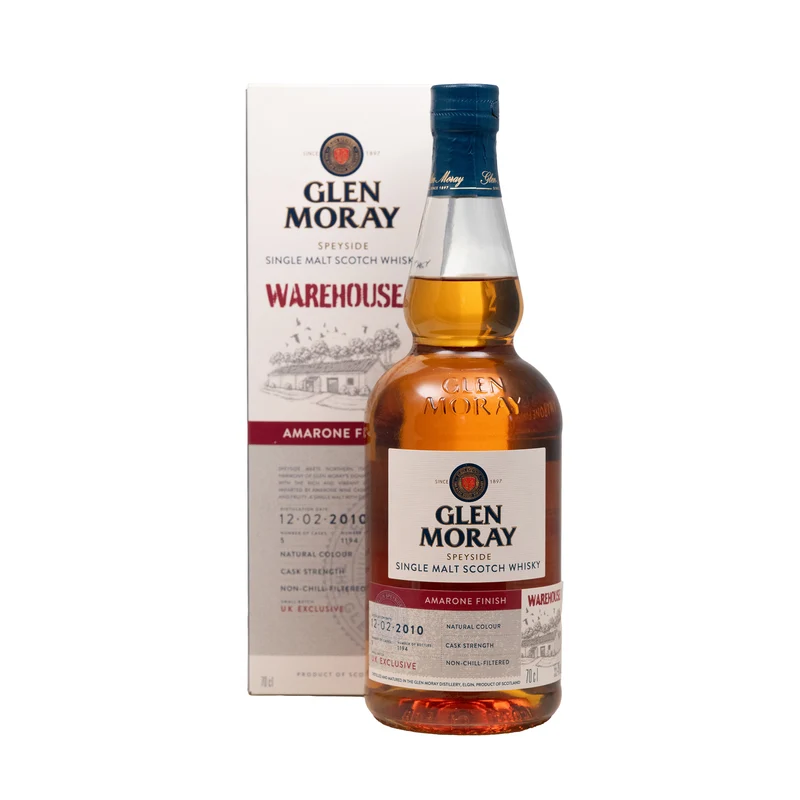 Glen Moray 2010 12 Year Old Whisky Warehouse 1 Amarone Finish 55.4%