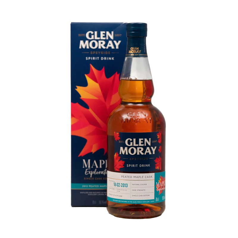 Glen Moray 2013 Peated Maple Cask 59.1%