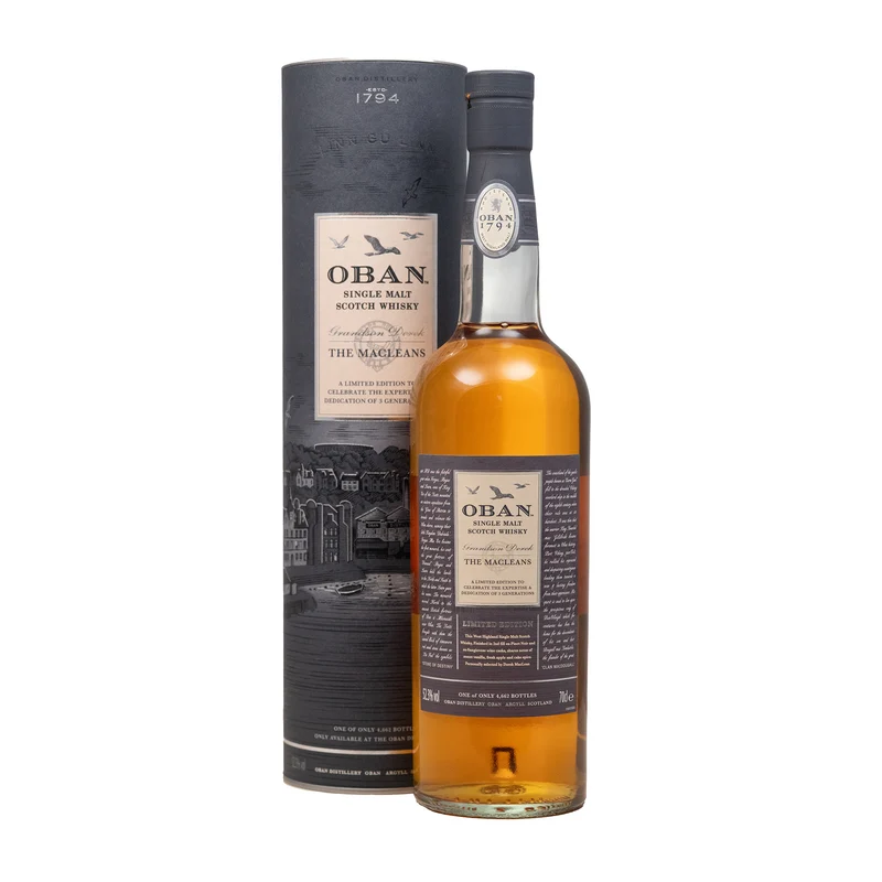 Oban The McLeans Grandson Derek Single Malt Whisky 52.3%