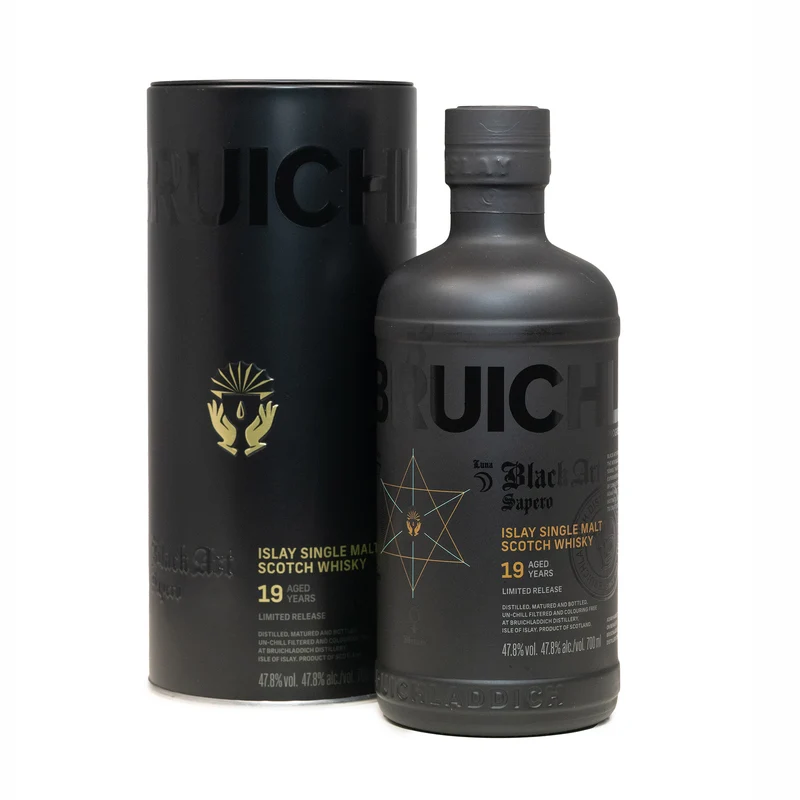 Bruichladdich Black Art Sapero 19 Year Old Single Malt Whisky 47.8%