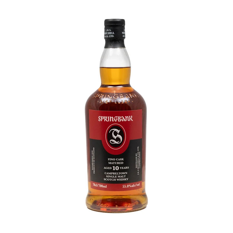 Springbank 10 Year Old Whisky Sherry Wood Fino 55%