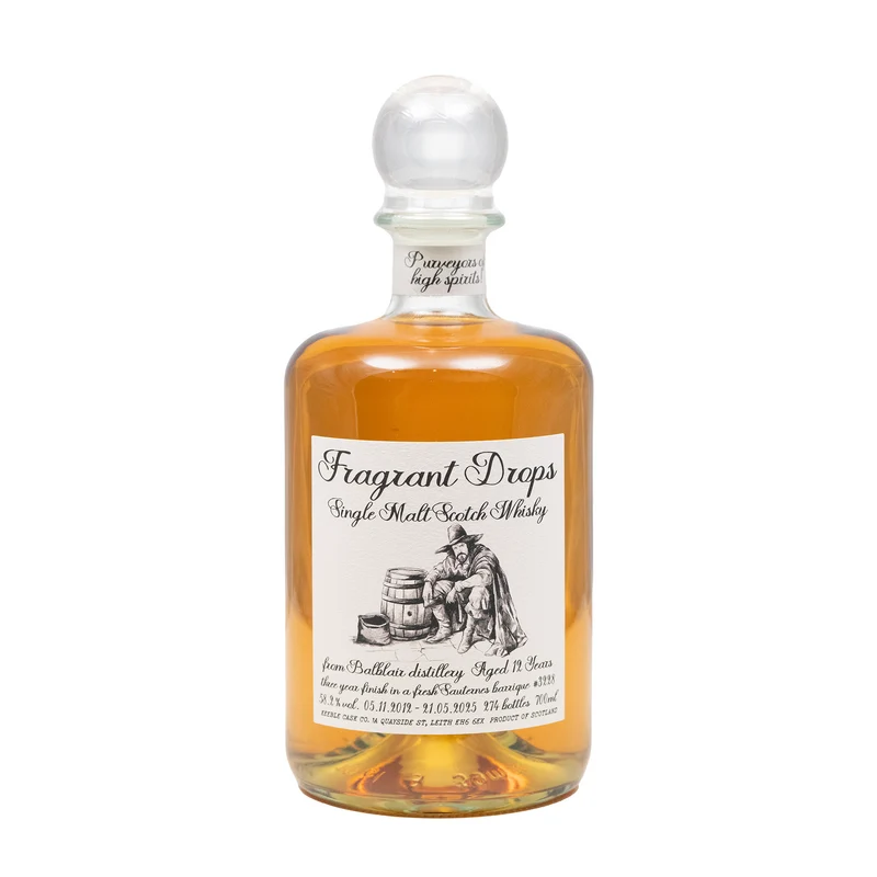 Balblair 12 Year Old Sauternes Wine Barrique #3228 Fragrant Drops 58.2%