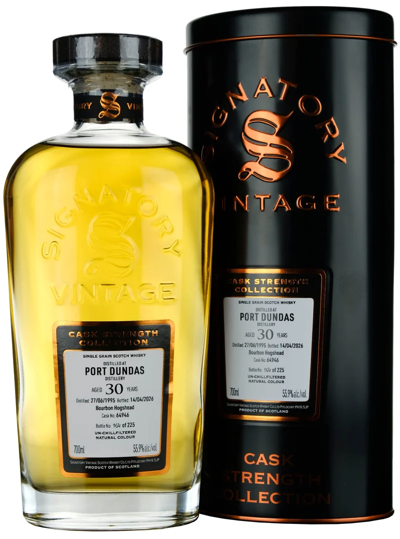 Port Dundas 1995-2026 | 30 Year Old Signatory Vintage Cask Strength Collection Single Cask 64946