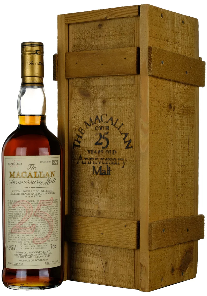 Macallan 1962-1987 | 25 Year Old Anniversary Malt