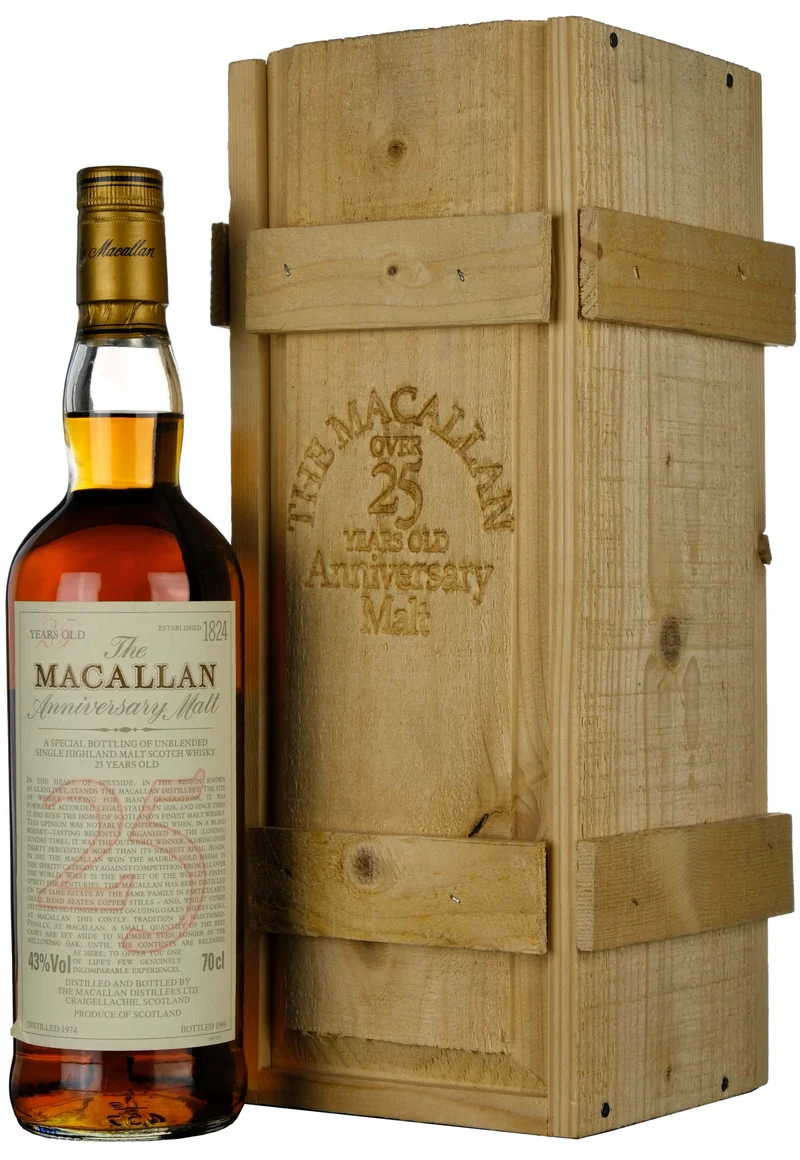 Macallan 1974-1999 | 25 Year Old Anniversary Malt