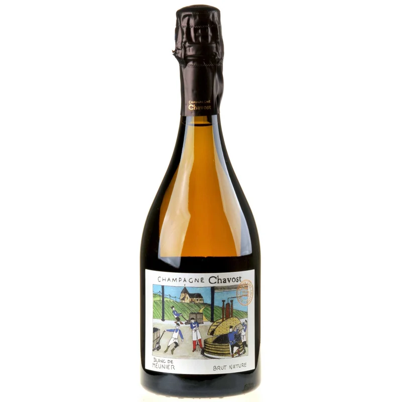 Champagne Chavost Blanc de Meunier Brut Nature white