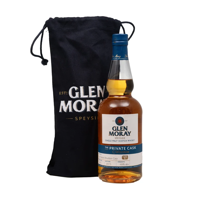 Glen Moray 2010 5 Year Old Whisky Peated Bourbon Cask 48%