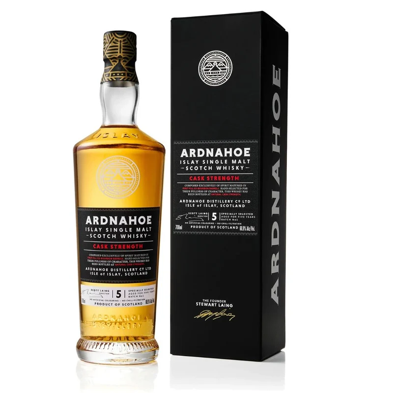 Ardnahoe Cask Strength Edition Batch 1 Single Malt Whisky 60.9%