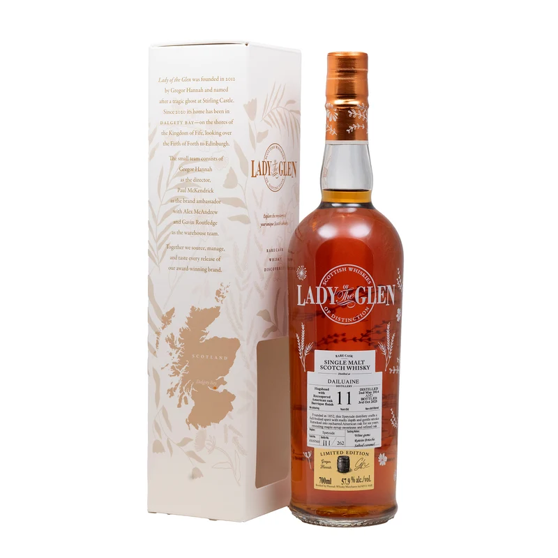 Dailuaine 11 Year Old Whisky Recoop US Oak Barrique Lady Of The Glen 57.9%