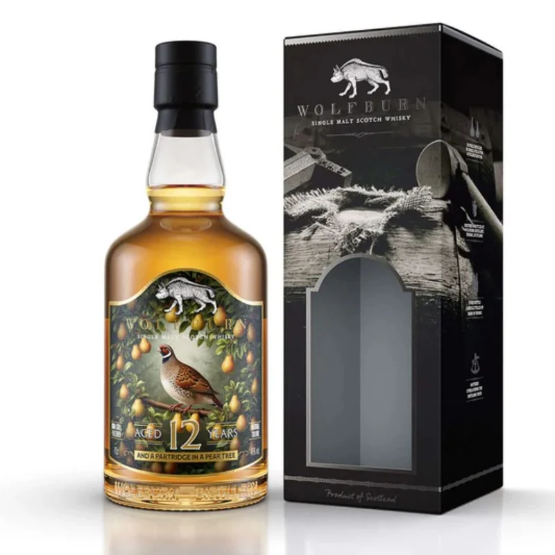 Wolfburn 12 Year Old Whisky 2025 Christmas Release 46%