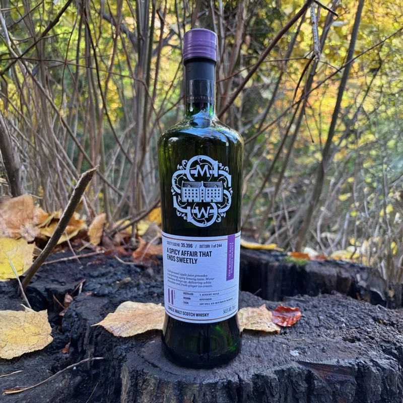 Glen Moray 11 Year Old SMWS A Spicy Affair That Ends Sweetly 35.396 54.5%
