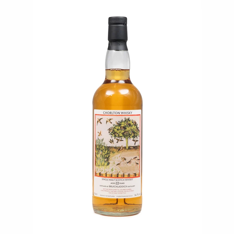 Bruichladdich 22 Year Old First Fill Bourbon Barrel Chorlton Whisky 56.7%