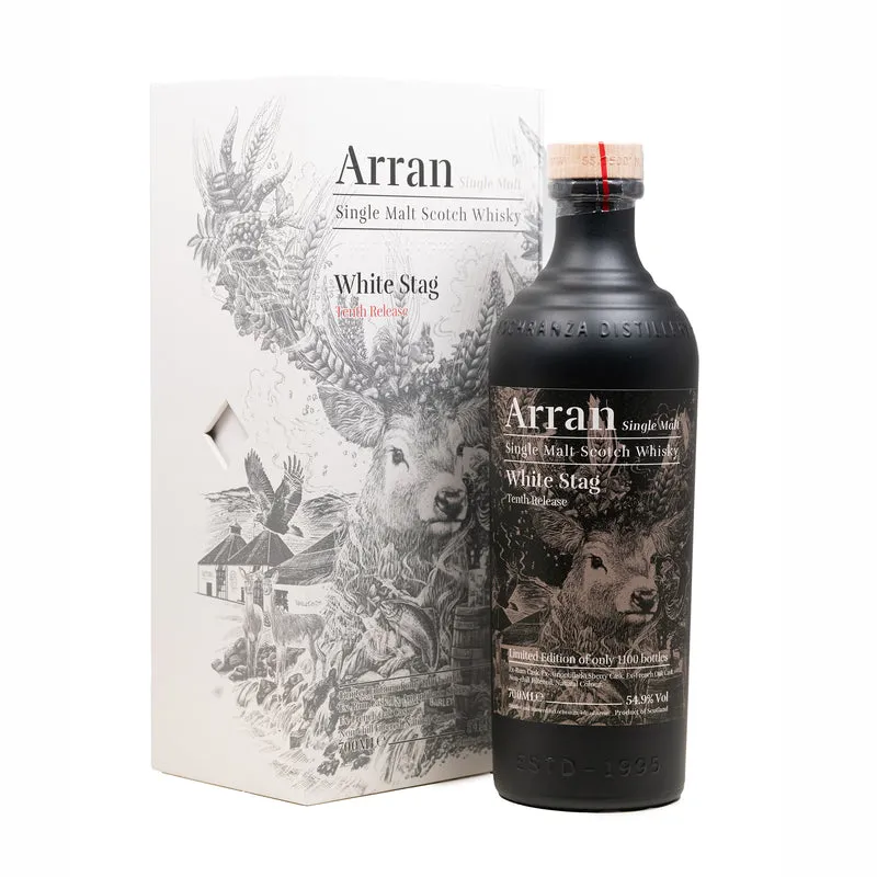 Arran White Stag 10th Edition Single Malt Whisky 54.9%