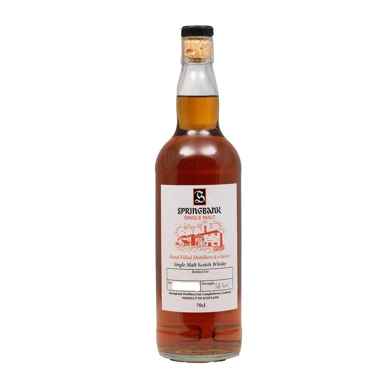 Springbank 2026 Hand Filled Whisky Distillery Exclusive 58.4%