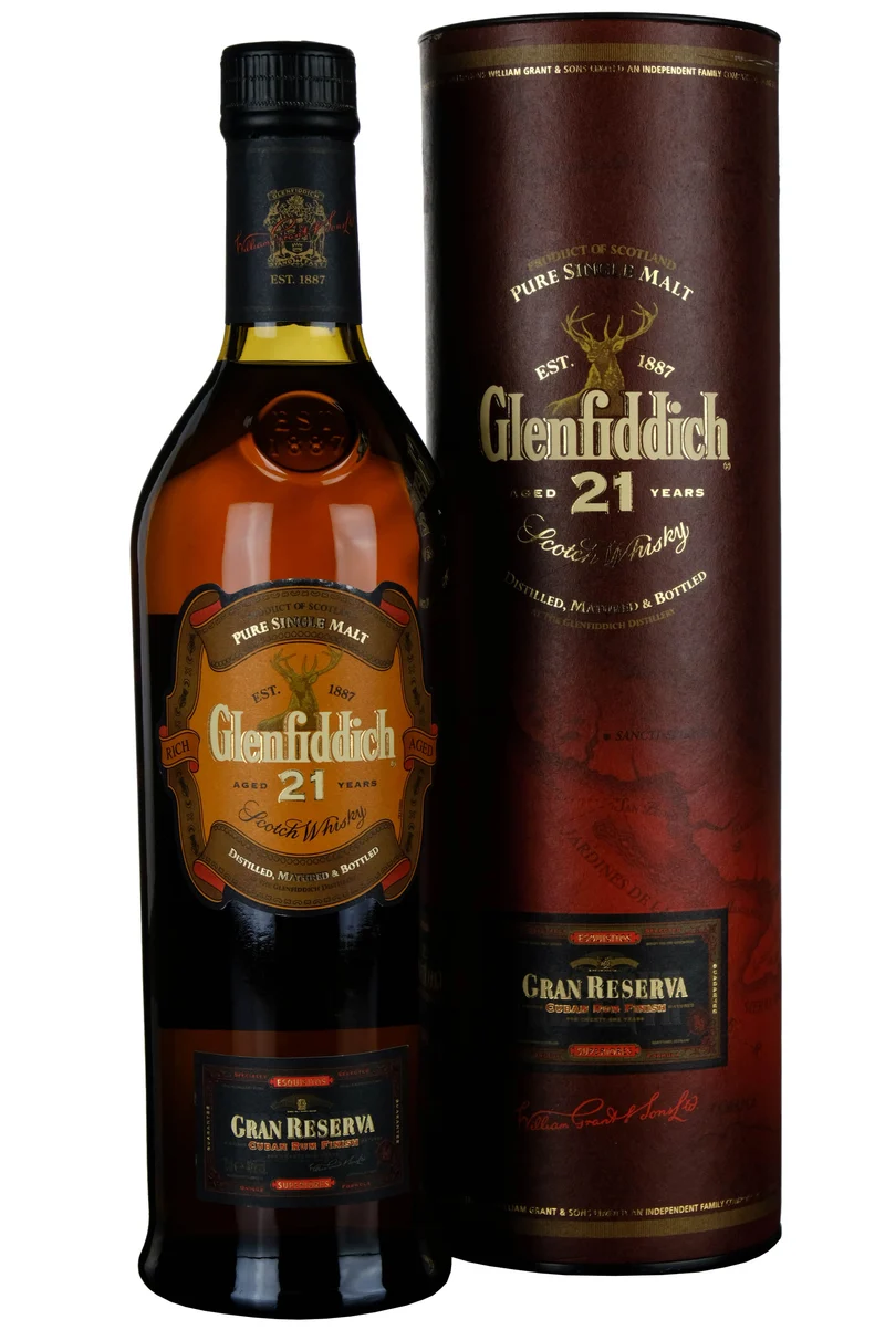 Glenfiddich 21 Year Old Gran Reserva Cuban Rum Finish 2000s